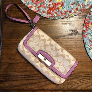 Coach wristlet/ wallet